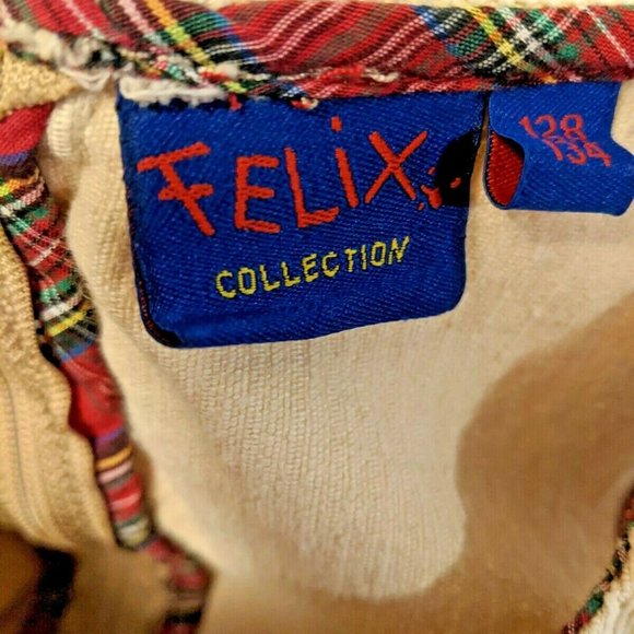 Girls Felix The Bunny Corduroy Dress 7/8 - Picture 5 of 6